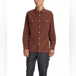 Men’s Levi’s Cotton Corduroy Button Up size Large - Classic Worker Overshirt